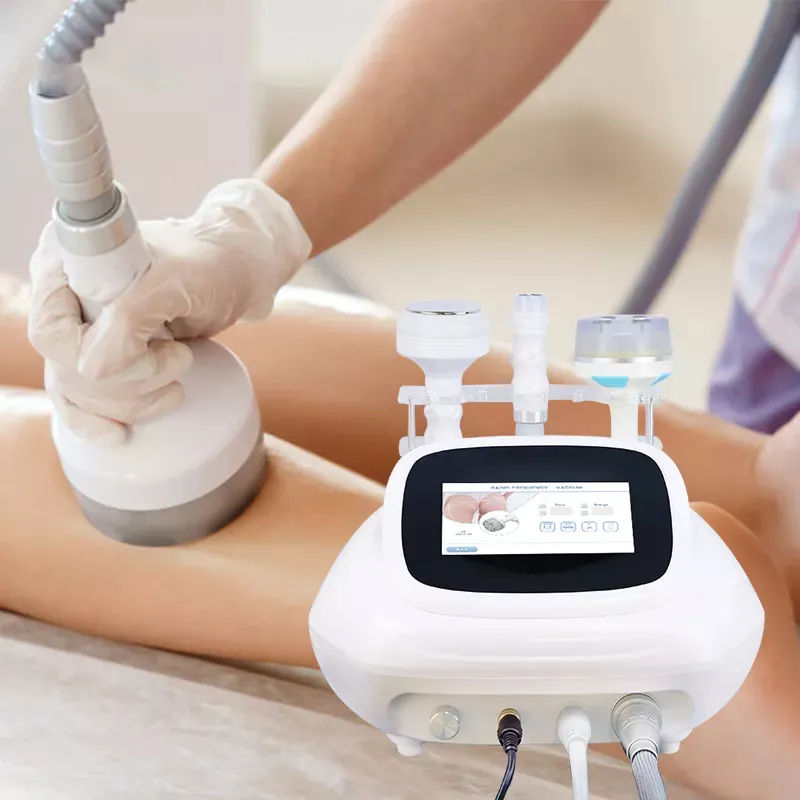Professional 3 in 1 Lipo Slimming Skin Tightening Ultrasound RF Vacuum Cavitation Physiotherapy Hip Lift Body Reformer Liposuction Ultrasound Machine