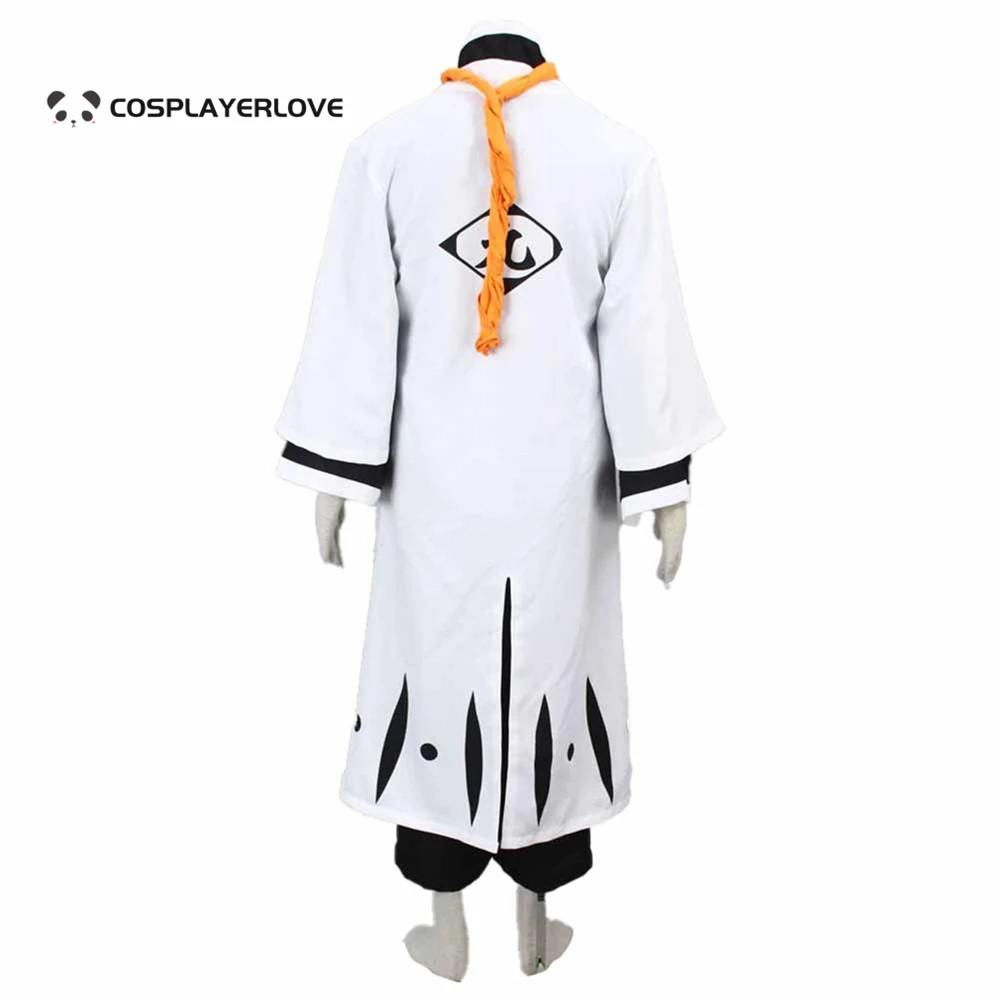 Bleach Tosen Kaname Robes for the second team leader Cosplay Costume Halloween Outfit