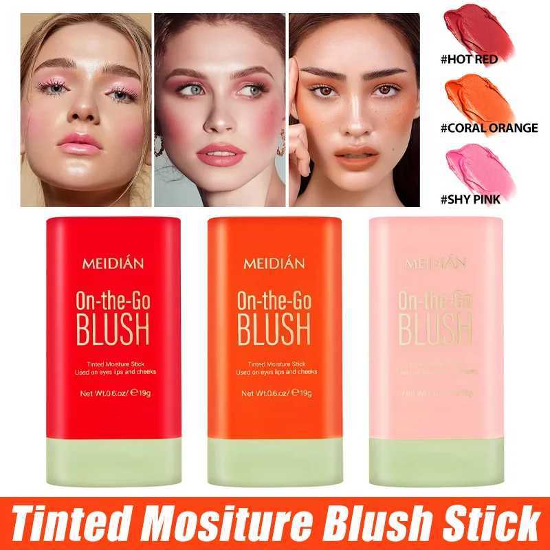 Multi Functional B Stick Waterproof Long Lasting Easy To Color Delicate Moisture Rouge Ber Cream Brightening Skin ToneXJ241225