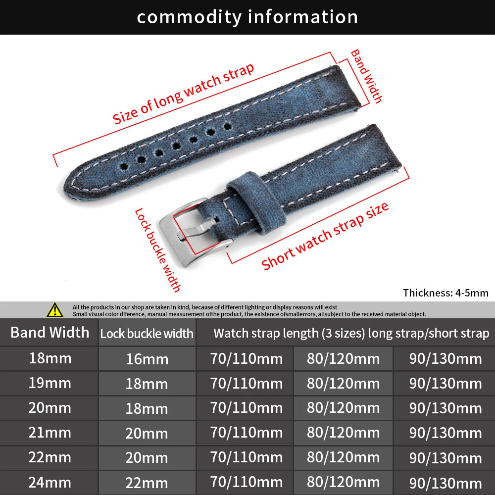 Handmade Canvas Watch Band 18 19 20 21 22 24mm Retro Watchband Men Watch Bracelet Strap Replacement Belt Gray Blue Brown Green 241225