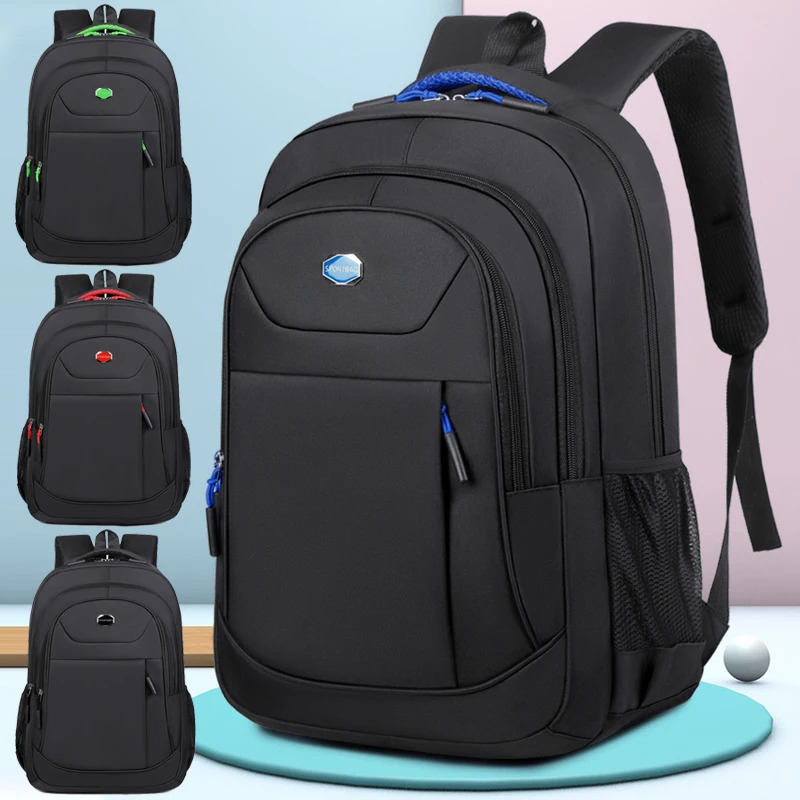 Mens Backpack Oxford Waterproof Backpack Business Computer Bag Leisure Travel Backpack High School Student Backpack 241225