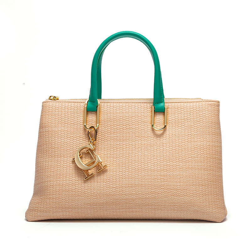 Women's Bags Handbag Classic Retro New Single Solid Color Large Capacity Commuter And Office Women's Handheld Shoulder Bag