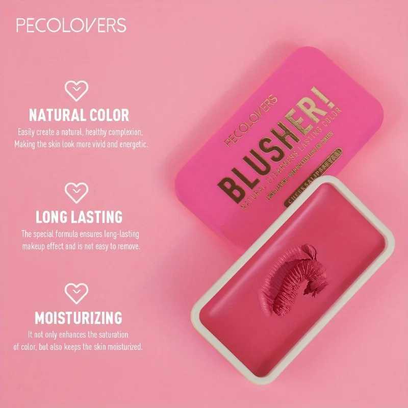 PECOLOVERS Waterproof B Cream - Long-Lasting High Pigmentation for All Skin Tones Natural Cheek Face RougeXJ241225