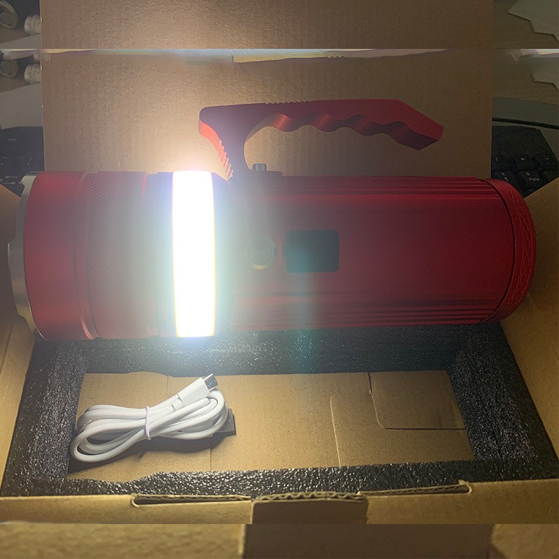 Durable High-Lumen Outdoor Flashlight with Water Resistance