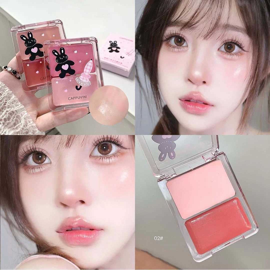 Water Shining Cheek B Highlighter Cream High Gloss Glitter Rouge Natural Brighten Face Contouring B Highlighter MakeupXJ241225