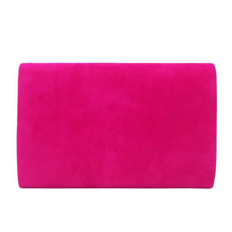 Satin envelope clutch handbag PU leather solid color womens evening dress party wallet square mini wedding bride shoulder messenger bag Z241225