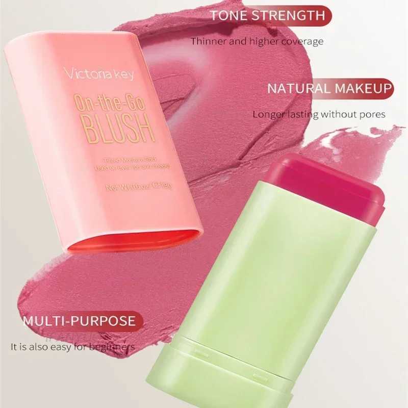 Make Up Functional B Stick Easy Color Rouge Ber Cream Waterproof High Color Rendering Brightening Skin Tone Hot BerXJ241225