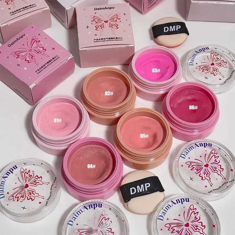6 Colors Butterfly Girl B Cream Matte Natural Makeup B Palette Cheek Contour Ber Mud Monochrome Peach Rouge TintXJ241225