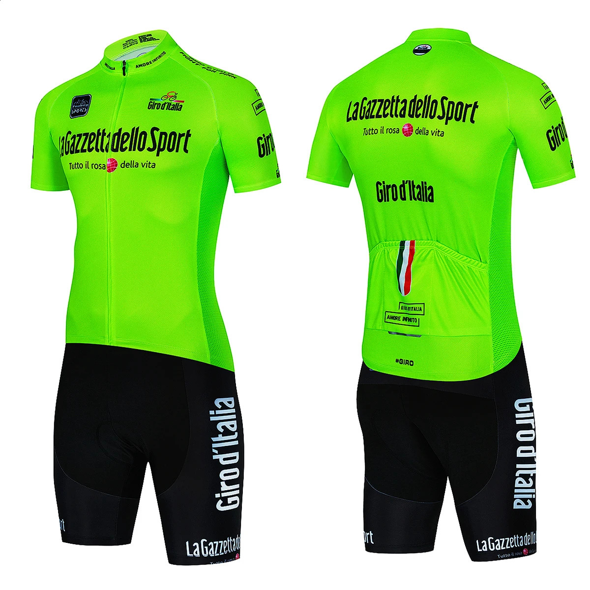 Italy Tour Bicycle Clothing Bicycle Shirt Set Summer Road Cycling Short Sleeve Bicycle Clothing Mens Mtb Shirt Set Sportswear 241224