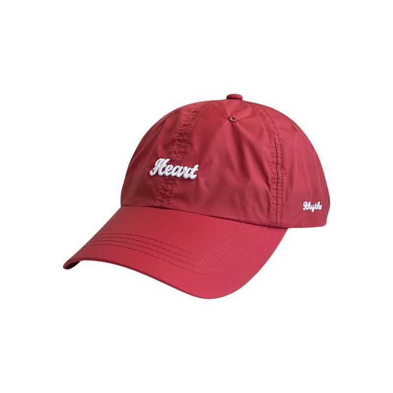 Outdoor lightweight quick drying hat baseball cap womens summer Korean Hipster sun protection small leather hat W241225