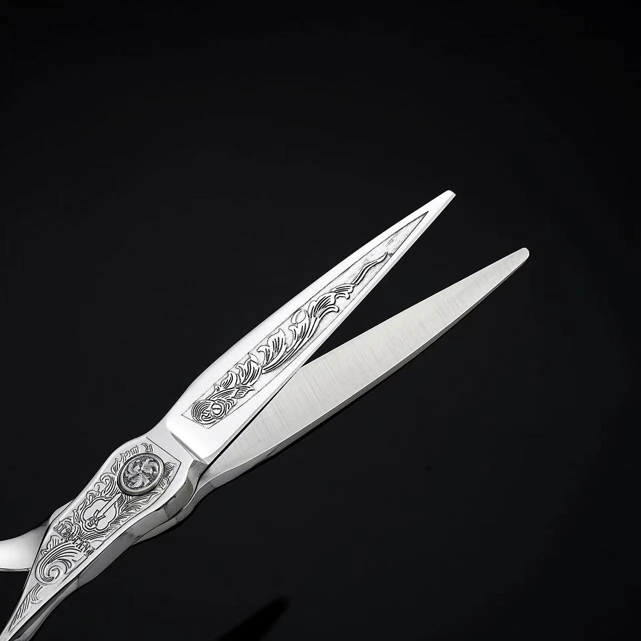 barber scissors 6.0 inch scissors VG10 material Three colors available Professional Hairdressing Scissors Barber Tools Scissors 241225