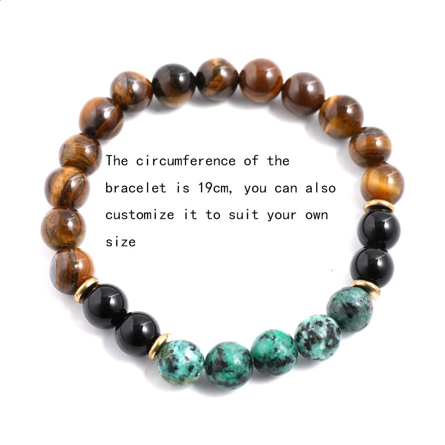 8mm yellow tiger eye Turquesa African black agate Japamala set meditation yoga spiritual jewelry 108 Mala bead tassel necklace 241223CJ