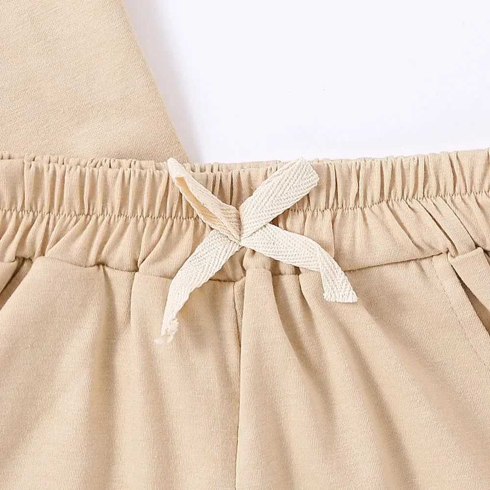 Clothing Sets Summer Children Boys Girls Clothes Suits 0-6Y Childrens Alphabet Printed Set Cotton Short Sleeve Shorts Set Kids ClothesY241225TQ9S