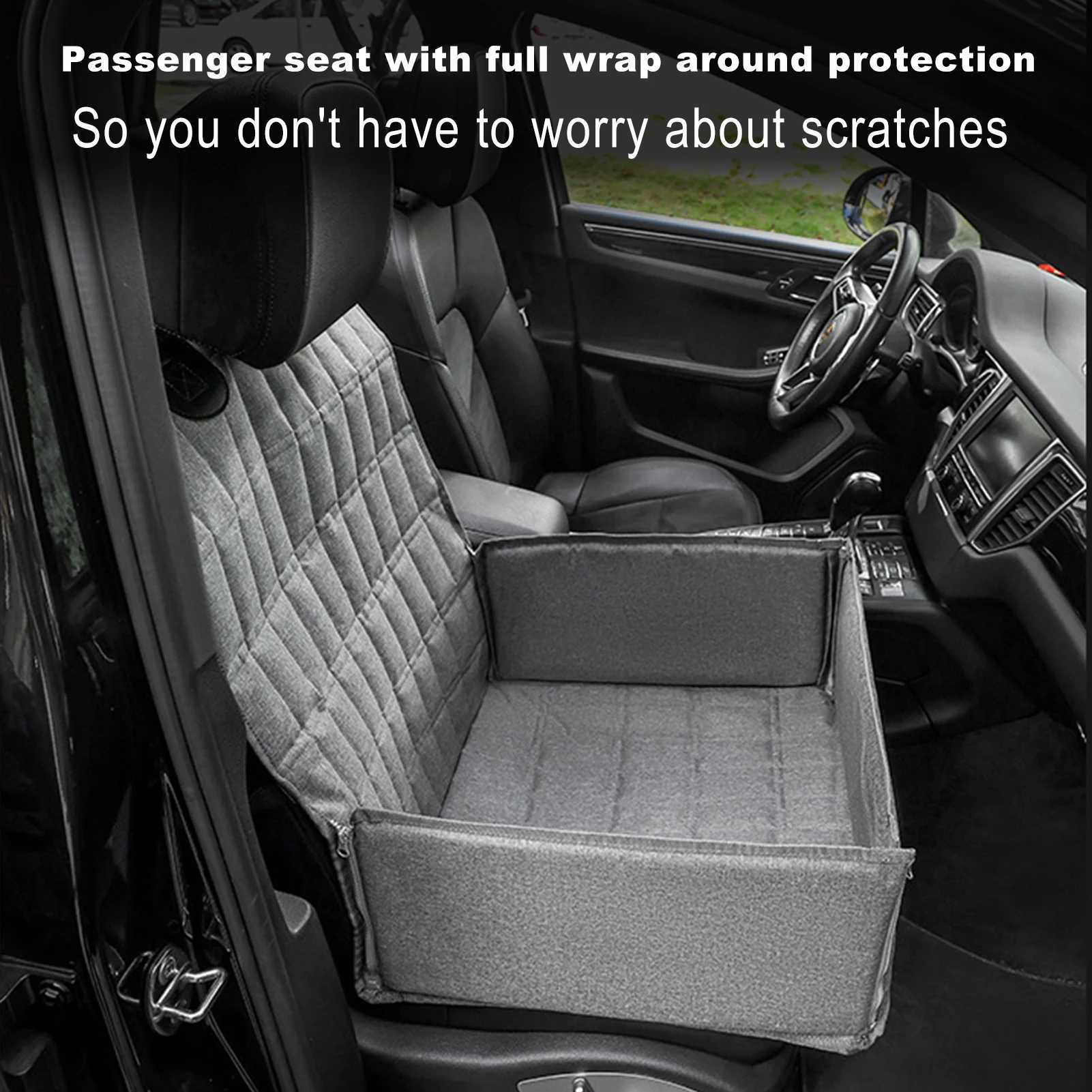 Dog Car Seat Covers Dog Car Seat Cover Pet Travel Carrier Mattress Waterproof Dog Car Seat Protector With Middle Seat Armrest For Dogs H250211