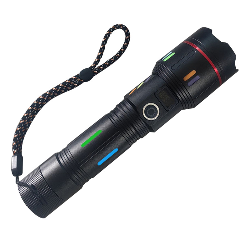 Water Resistant High-Intensity LED Flashlight for Outdoors - Long Lasting