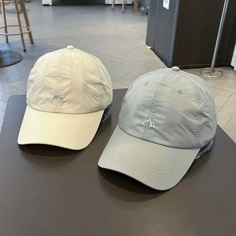 Summer Quick baseball cap UV protection sun protection duckbill cap fashionable mesh toe cap outdoor sports sun protection cap W241225