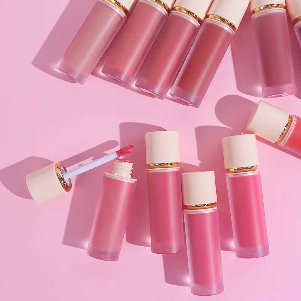 Bivanfe Liquid B Velvet Matte Ber Korean Makeup For Women All Skin Types Waterproof Lip Cheek Tint B CosmeticsXJ241225