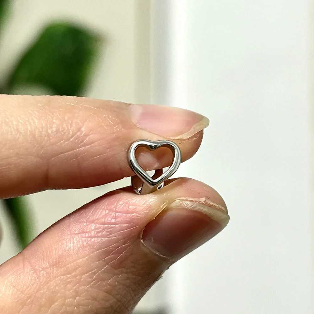RACHELZ Simple Single Hollow Heart Teeth Grillz Hip Hop Gold Silver Color Tooth Cs For Women Men Jewelry Halloween GiftXJ241225