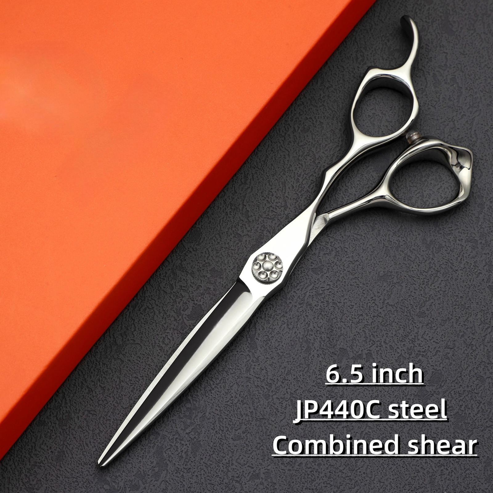 5.5-6.0-6.5-7.0 inches Professional barber scissorsJapan 440c steel hairdressing scissorsSharp and durableHigh-end hair tools 241225
