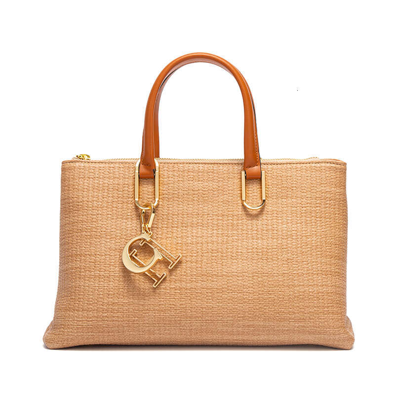 Women's Bags Handbag Classic Retro New Single Solid Color Large Capacity Commuter And Office Women's Handheld Shoulder Bag