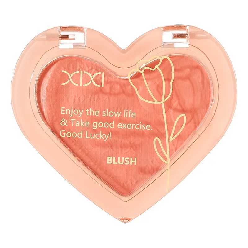 xixi monochrome love b pure desire wind expansion color natural makeup trimming brightening peach powder matte rougeXJ241225