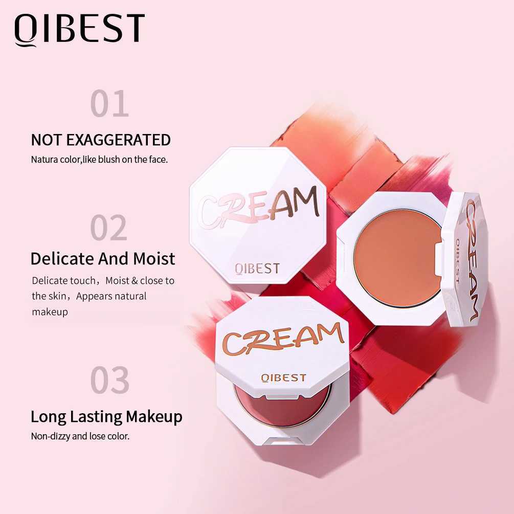 QIBEST Matte B Rouge Nude Makeup Palette Lasting Natural Brighten Skin Color Cosmetic Ber Powder Pigment Contour ForFaceXJ241225