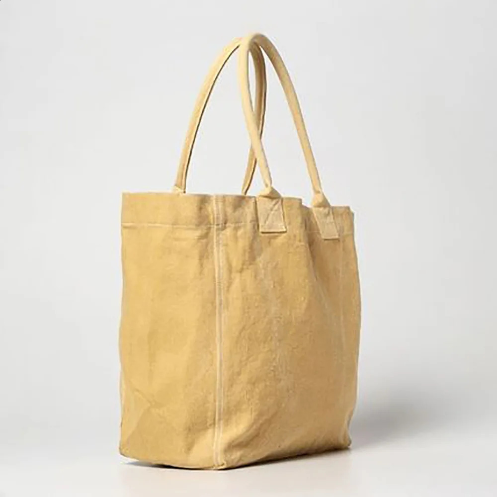 Fashion Womens Canvas Bag Leisure Street Large Capacity Shopping Temperament All Match Handbag Delicate Printed 241213