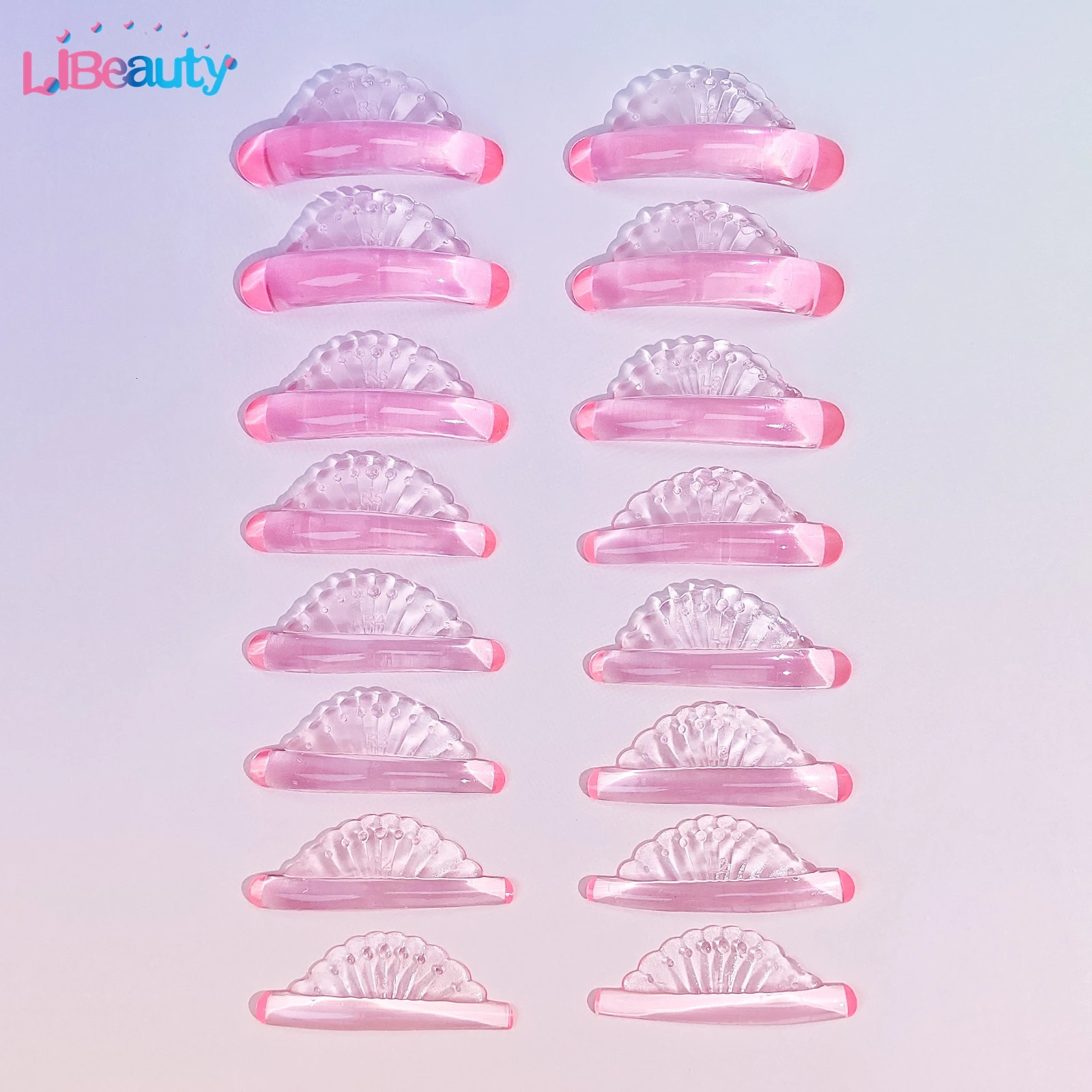 Libeauty Wholesale Silicone Eyelash Pads Sticky Lashes Rod Shields Lift 3D Eyelash Curler Accessories Eyelash Tools 241223