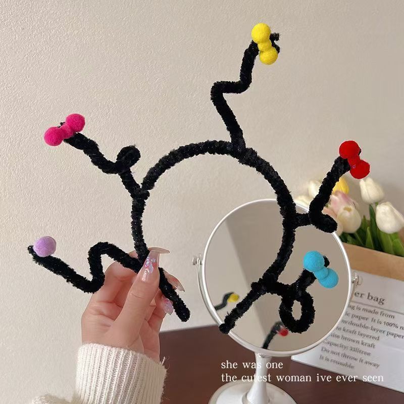 Adorable Children's Witch Hairstyle Headbands - Trendy Korean Design Perfect for Birthdays & Performance Events