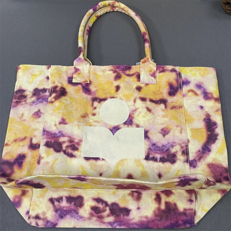 Fashion Womens Canvas Bag Leisure Street Large Capacity Shopping Temperament All Match Handbag Delicate Printed 241213