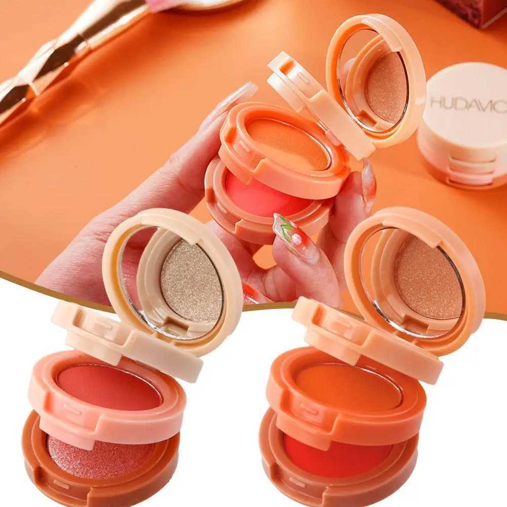 B Highlighter Powder Three Layers Of One Disc Shining Not Easy To Remove Makeup Matte l Fine Texture Significant ColorXJ241225