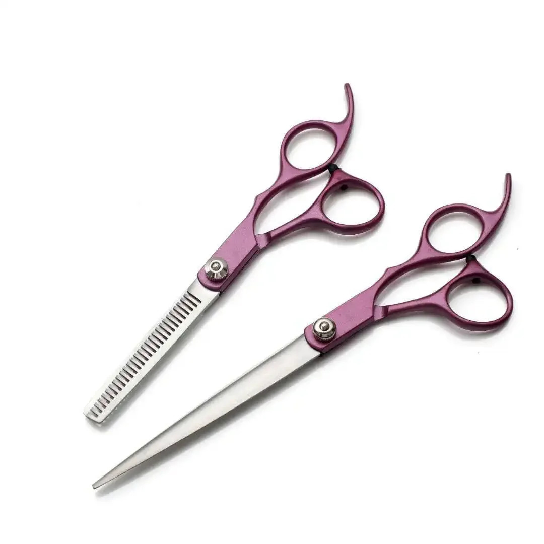 Scissors Professional Hairdressing Sissors Thinning Barber Scissor Set Hair CuttingScissors Steel Supplies 241225