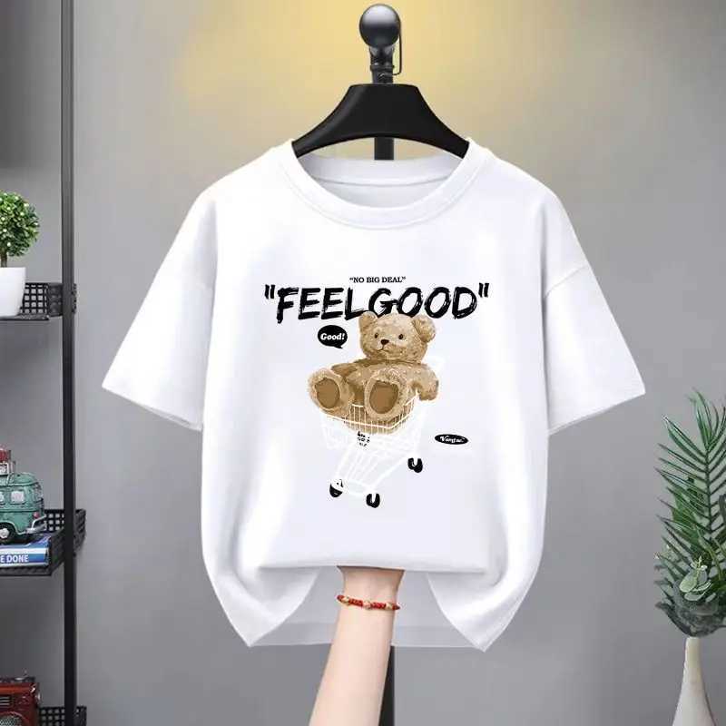 Clothing Sets Summer Baby Boy Clothe Set Children Cartoon Bear Printed Tshirts and Shorts 2 Pieces Suit Kid Top Bottom Outfits TracksuitsY2412258SXY