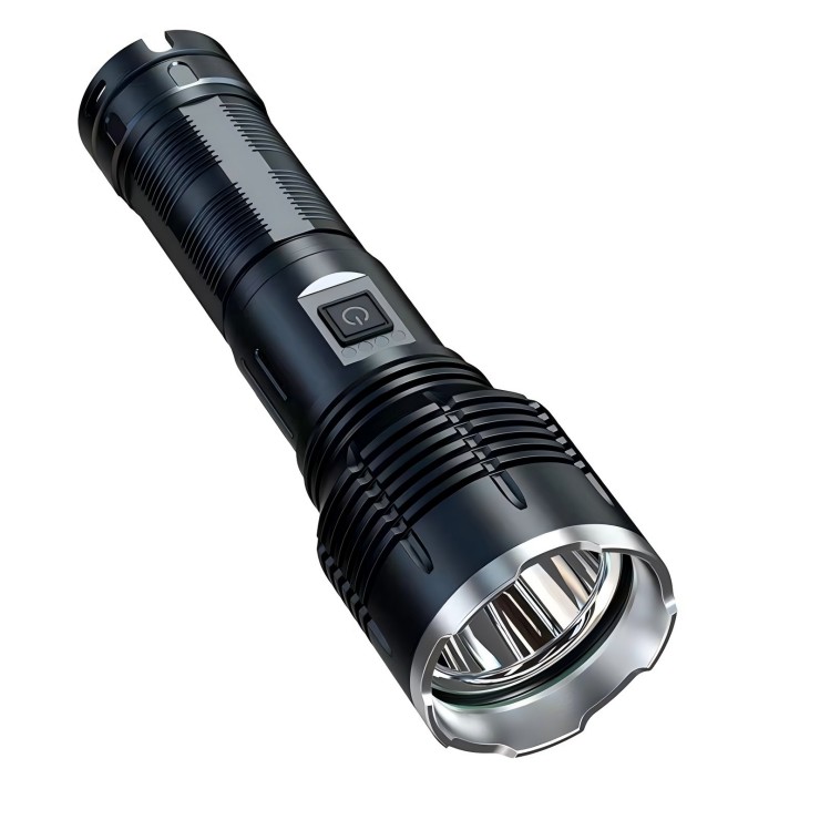 Durable Waterproof LED Handheld Torch with Extended Battery Life for Outdoor Activities