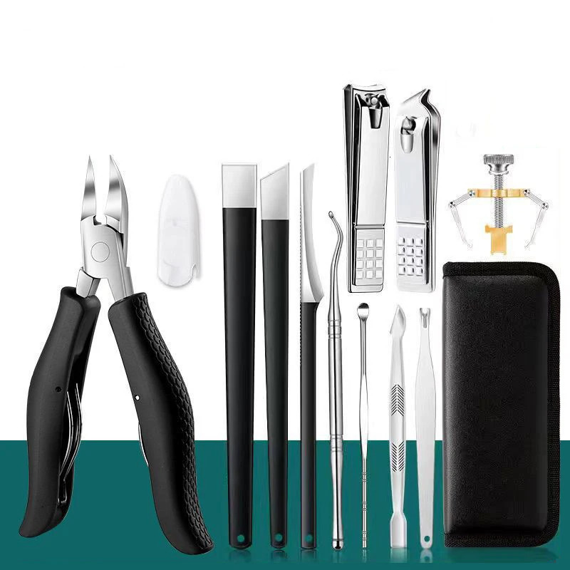 Nail Clipper Set for Paronychia Ingrown Toenail Podiatry Nippers Pedicure Tool Manicure Knife Dead Skin Scissors 241225