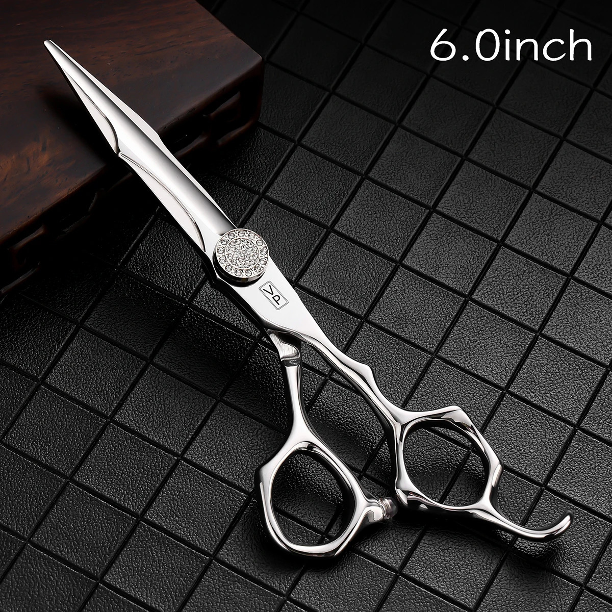 VP Professional Hairdressing Scissors 6.0Inch Japan 440C Steel Hairdresser Hair Cutting Tools Barber Shears Thinning Scissors 241225