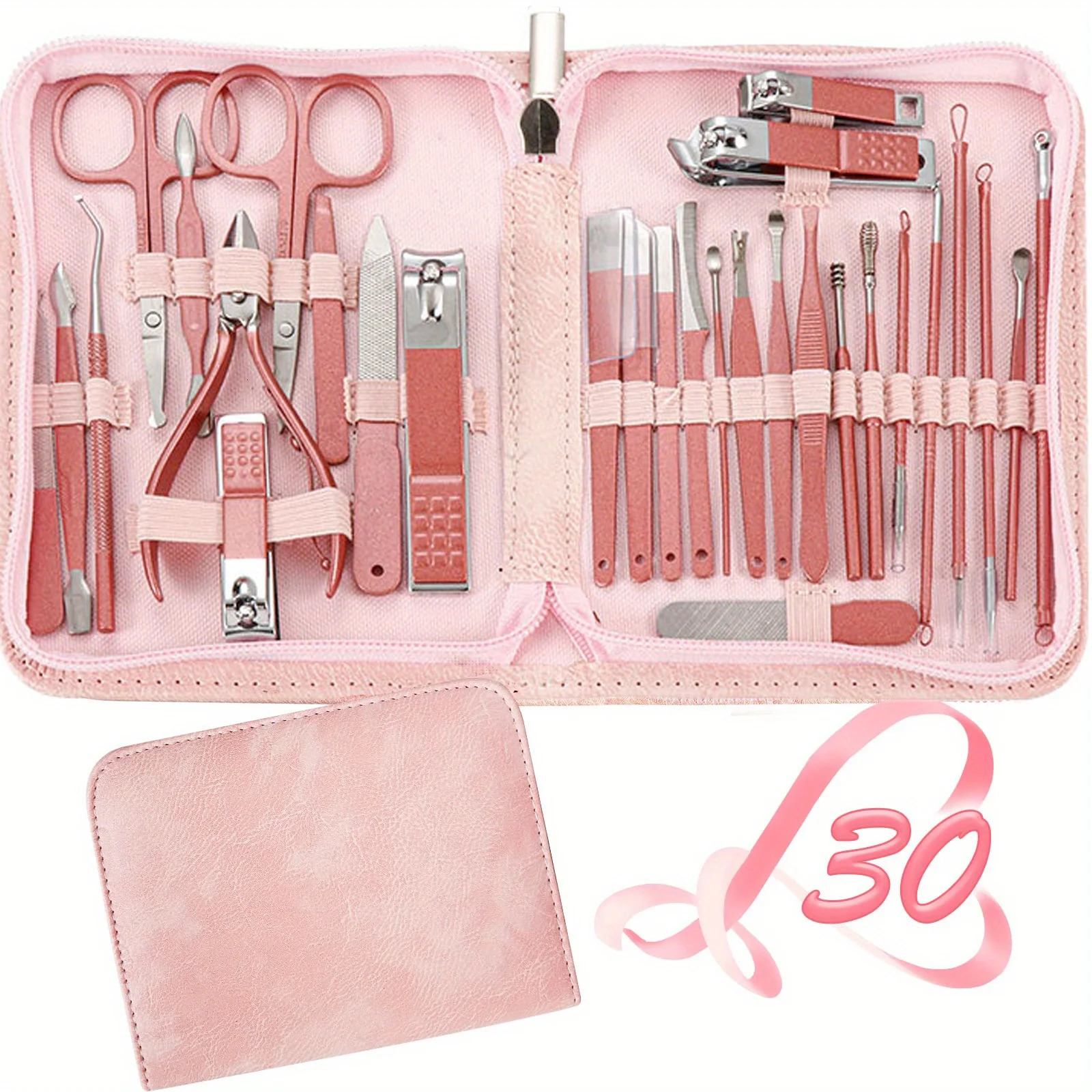 Premium Stainless Steel Nail Grooming Kit - Professional Grade Cuticle Nippers Dead Skin Clippers 241225