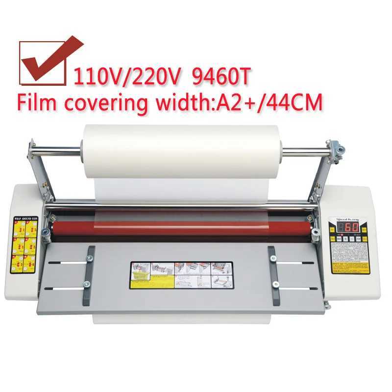 Laminating Machines 9460T Hot roll laminating machine A2 Four Rollers Laminator laminator speed regulation thermal laminator 220V 110V S2412242