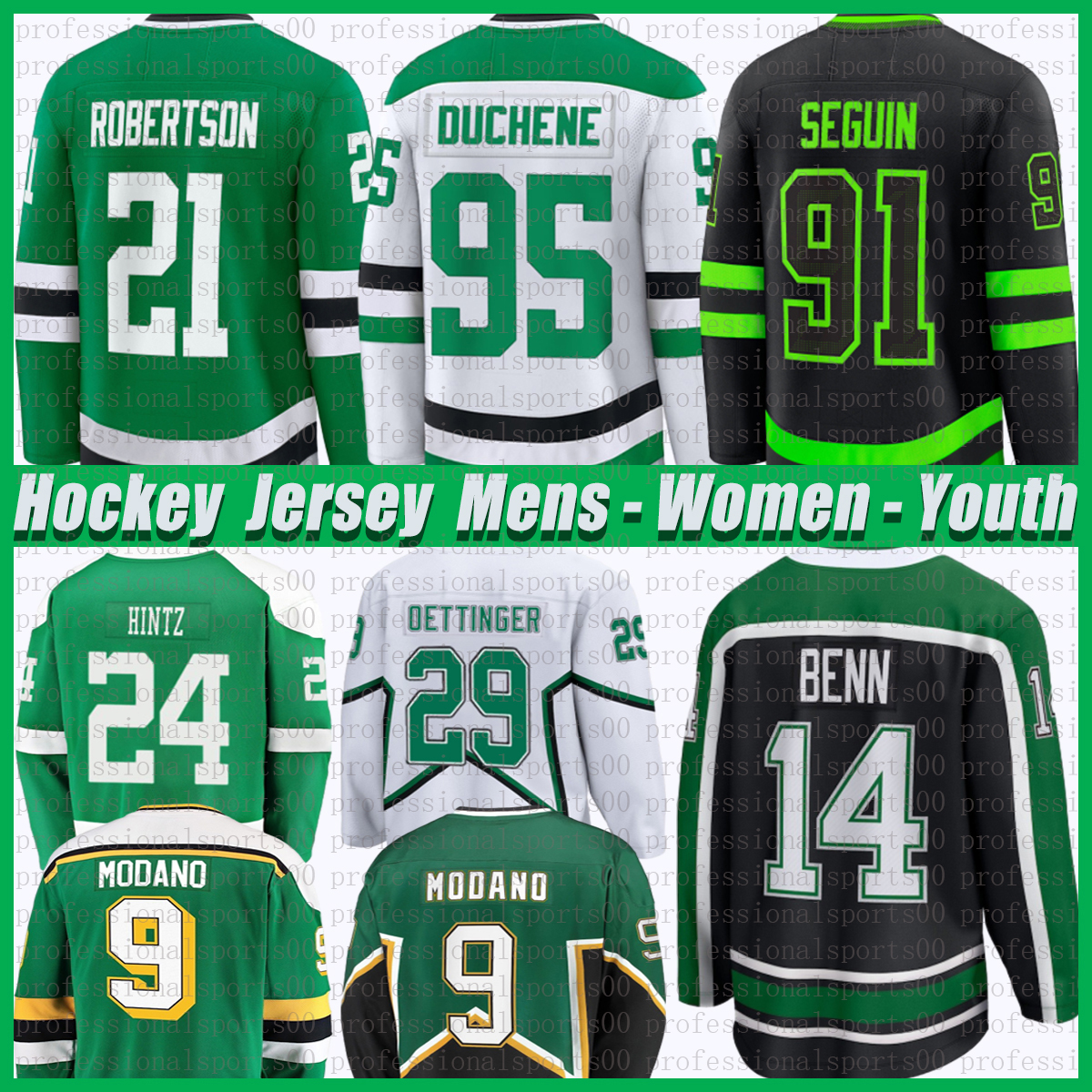 21 Jason Robertson dallasS hockey jersey stars jersey Tylers Seguins Jamie Benn Jake Oettinger Wyatt Johnston Matt Duchene Jake Oettinger Hintz Mike Modano