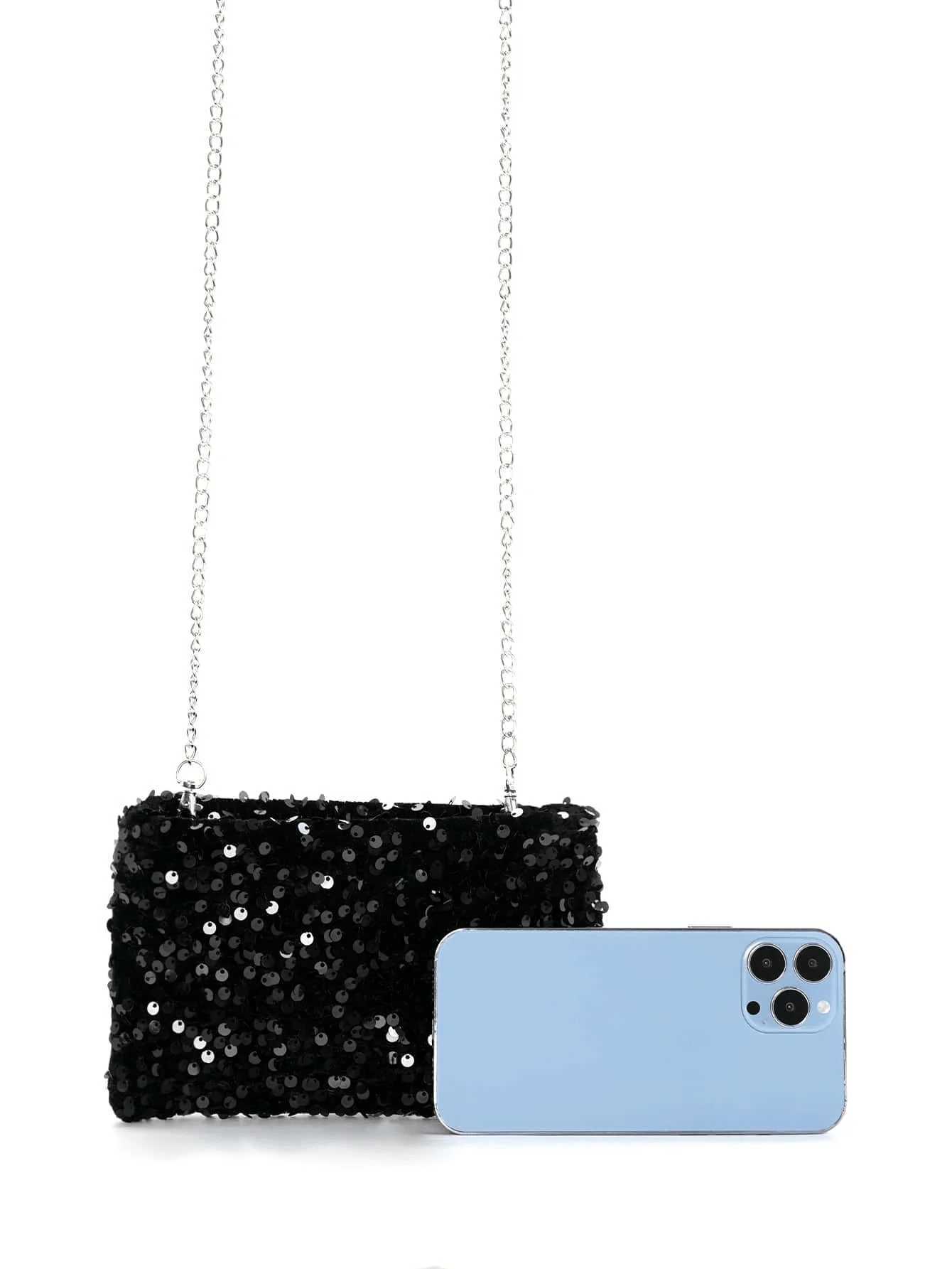 Womens Square Sequined Banquet Cluh Bag Party Dinner Bag Exquisite and Fiable Shoulder Bag Holiday GiftXJ241225