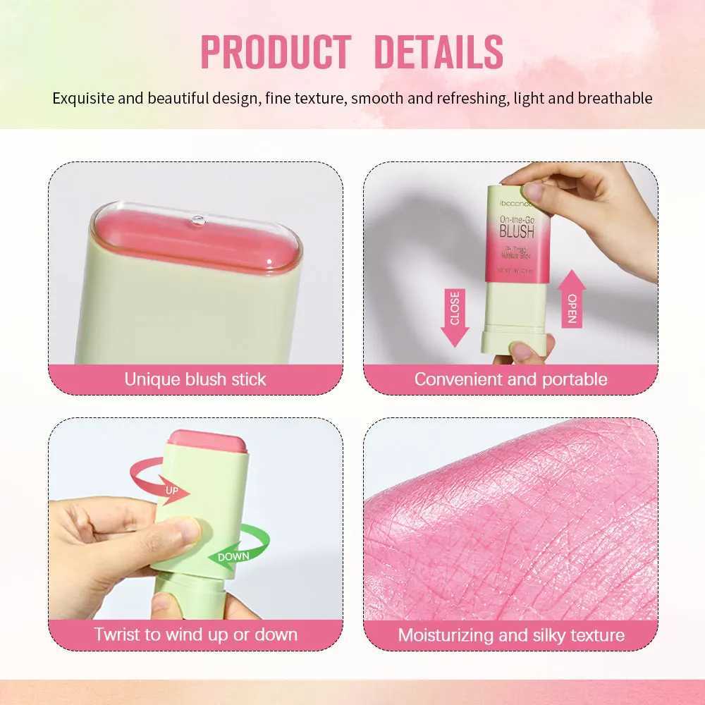 Color Changing Powder Ber Cream Lasting Waterproof Moisturizing Multi Functional B Stick Light feeling Facial MakeupXJ241225