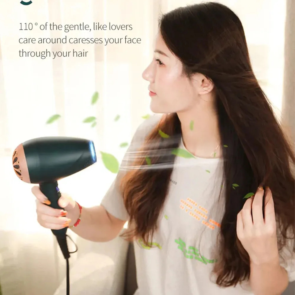 3000W Professional Hair Dryer with LED Temperature Display Electricity Blower and Cold Air Hairdyer Strong Wind Dry Quickly 241225