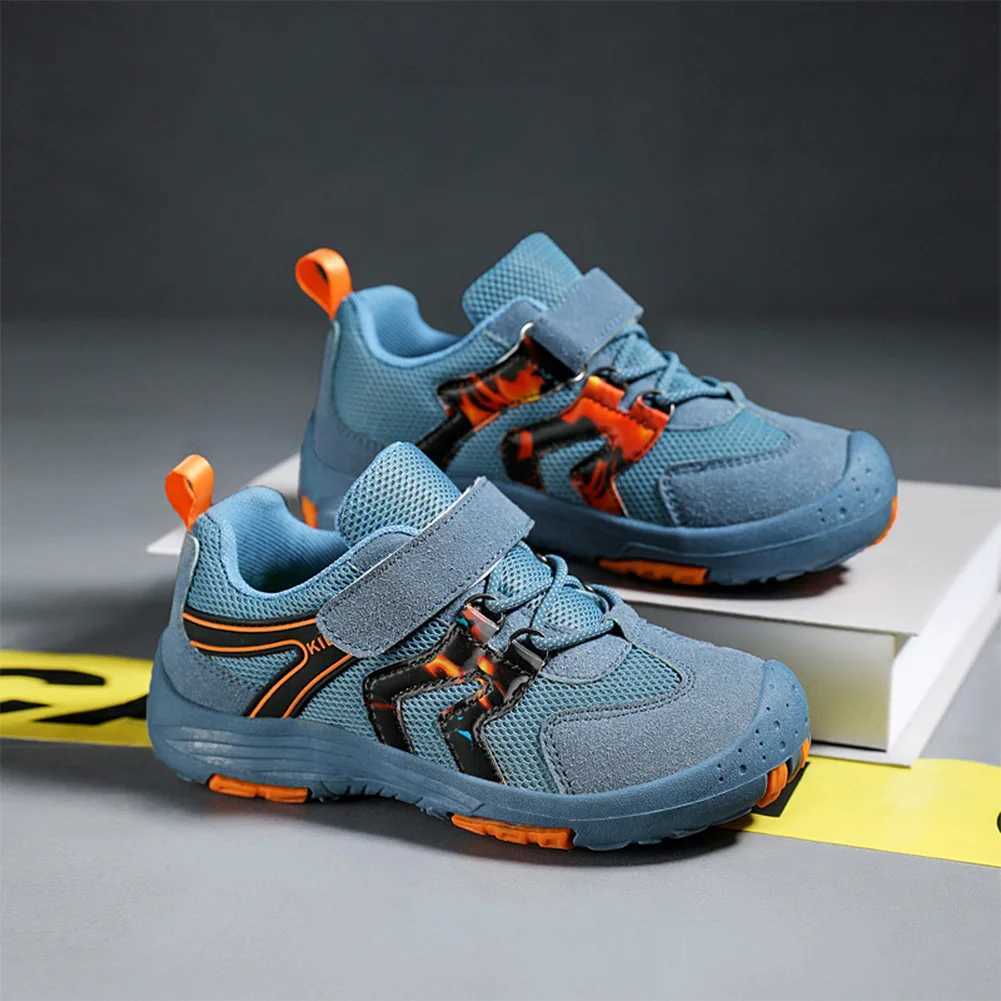 Athletic Outdoor Boys and girls sports shoes anti slip hiking shoes sports walking shoes running shoes H241223
