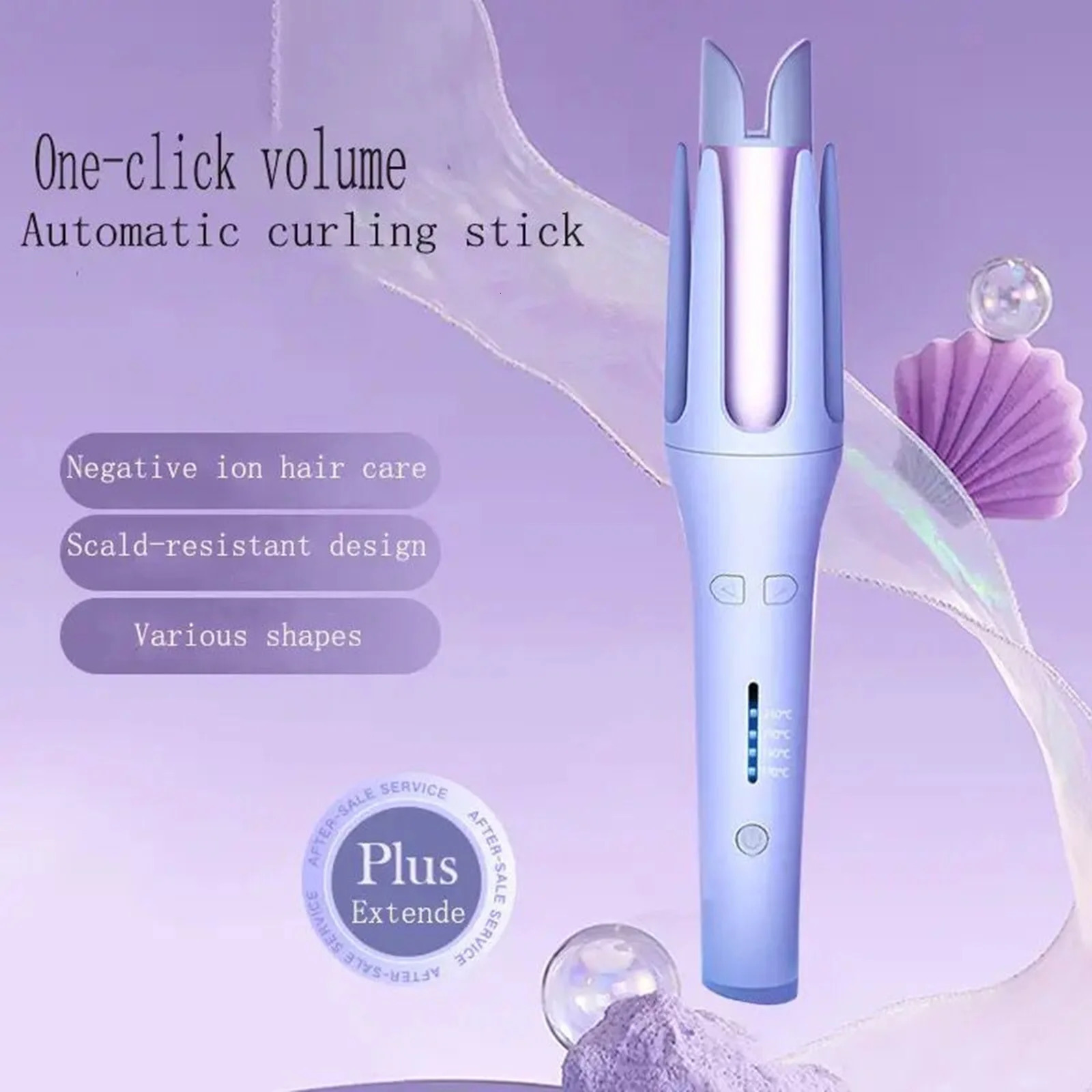 Automatic Rotating Hair Curler Self-rotating Non-harming Curling Machine for Home Hair Salon Styling 241225