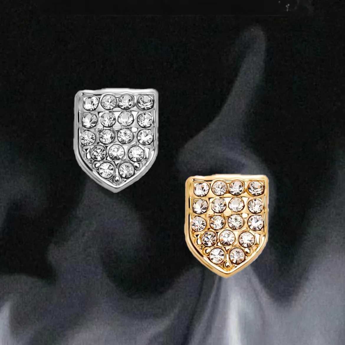 YOUNGX Hip Hop Single CZ Stone Teeth Grillz Cs 14K Gold Plated Zircon Tooth Grills Fangs For Women Men Bo JewelryXJ241225