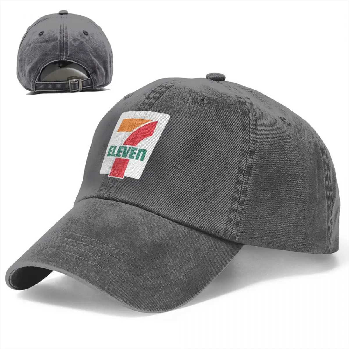 Summer Cap Sun Visor Eleven Hip Hop Caps Casual Hat Seven Eleven Cowboy Hat Peaked Hats W241225