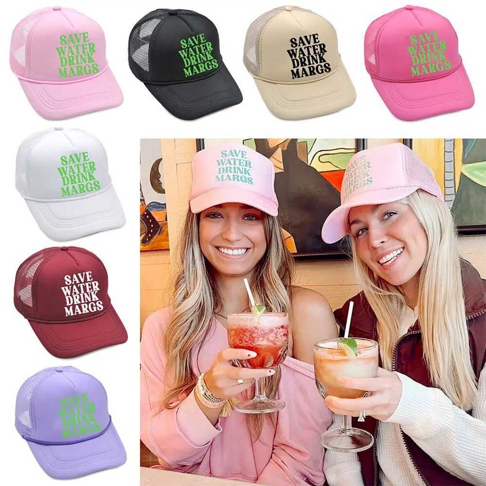 Breathable truck drivers hat new adjustable safety water driving logo toe cap soft vent pink baseball cap W241225