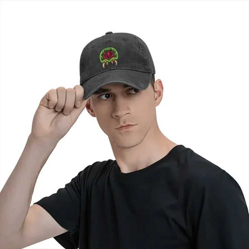 Y2K Giant Baseball Hat Peaked Hat Super Metroid Gaming Mens Sunshade Hat W241225