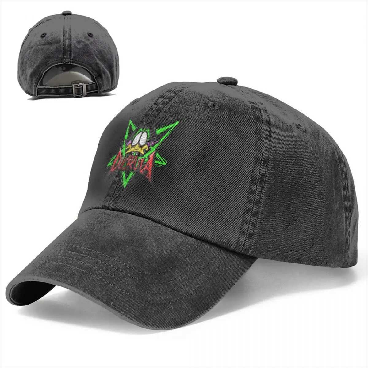 Count Duckula Cartoon Multi Color Hat Peaked Womens Hat Music Retro Personalized Visual Protective Hat W241225