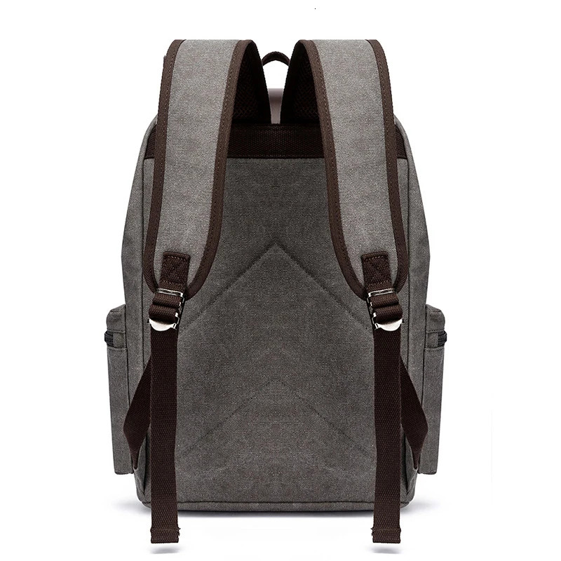 Mens Backpack Vintage Canvas Backpack School Bag Mens Travel Bags Large Capacity Backpack Laptop Backpack Bag High Qualit 241225